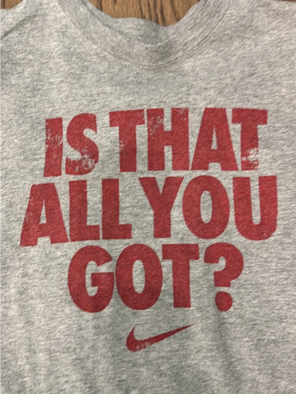 Nike Kids Red & Gray Graphic Tees - Set of 3
